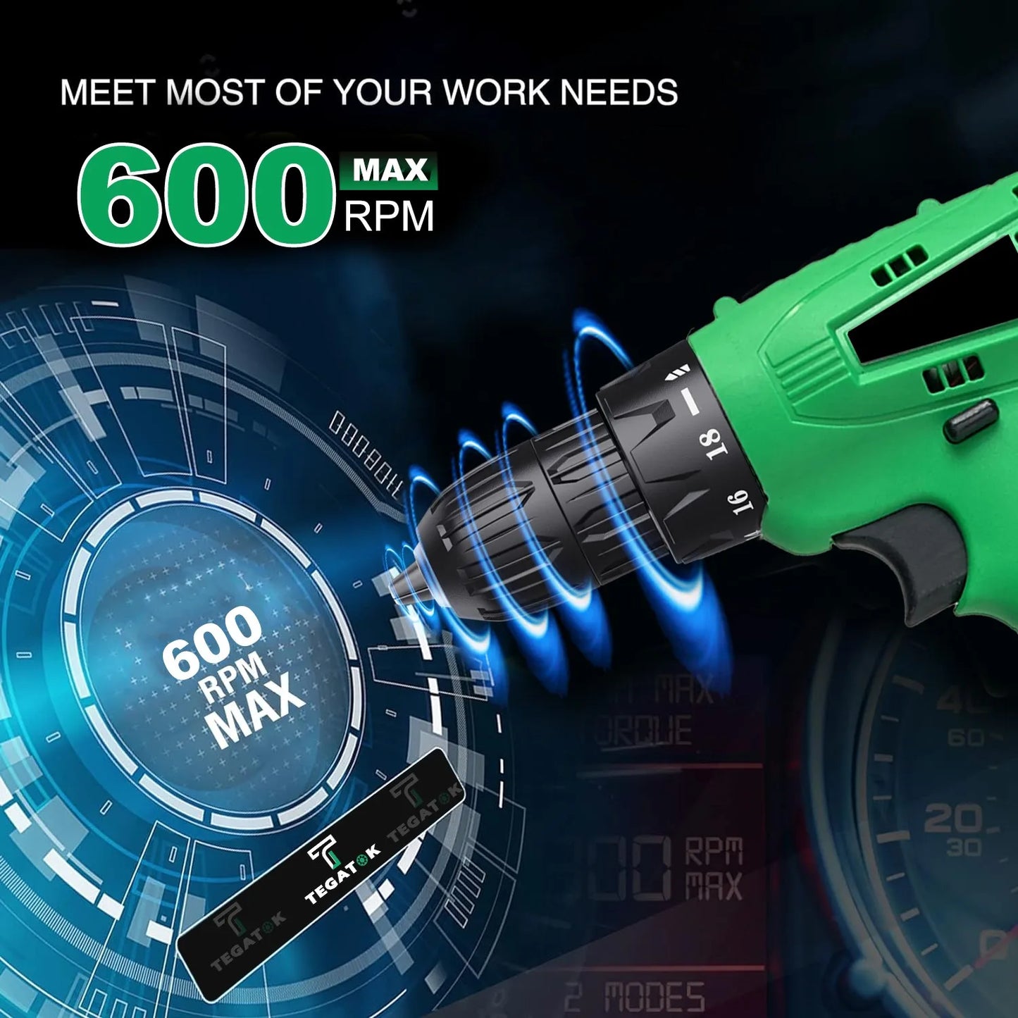 12V DIY Power Tools Single Speed Brushless Electric Screwdriver Drill with Keyless Chuck Cordless US Local Warehouse