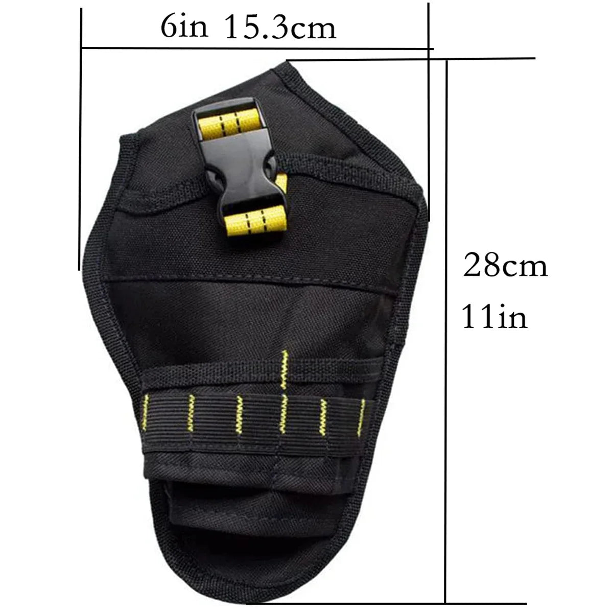 Power Tool Holster Drill Holster Cordless/Single Hook with Metal Clip For Easy Attachment for the price of $9.99